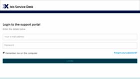 What Servicedesk.ixis.co.uk website looked like in 2018 (5 years ago)