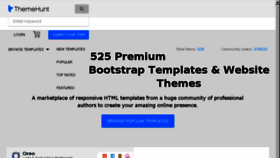 What Shapebootstrap.net website looked like in 2018 (5 years ago)