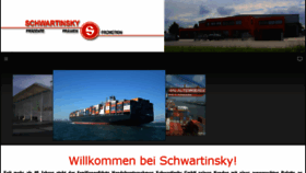 What Schwartinsky.de website looked like in 2018 (5 years ago)