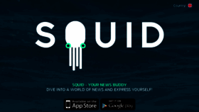 What Squidapp.co website looked like in 2018 (5 years ago)