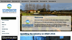 What Stormwaterwa.asn.au website looked like in 2018 (5 years ago)