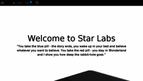 What Starlabs.systems website looked like in 2018 (5 years ago)