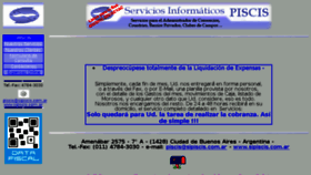 What Sipiscis.com.ar website looked like in 2018 (5 years ago)