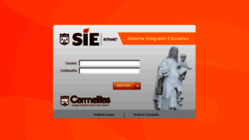 What Sie.carmelitas.edu.pe website looked like in 2018 (5 years ago)
