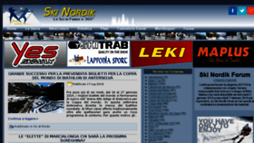 What Ski-nordik.it website looked like in 2018 (5 years ago)