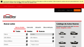 What Soloautos.com.mx website looked like in 2018 (5 years ago)