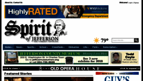 What Spiritofjefferson.com website looked like in 2018 (5 years ago)
