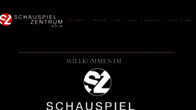 What Schauspiel-zentrum.de website looked like in 2018 (5 years ago)