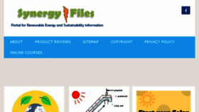 What Synergyfiles.com website looked like in 2018 (5 years ago)
