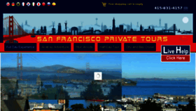 What Sanfranciscoprivatetoursf.com website looked like in 2018 (5 years ago)