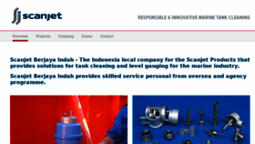 What Scanjet.co.id website looked like in 2018 (5 years ago)