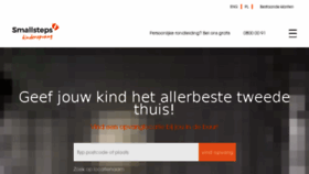 What Smallsteps.nl website looked like in 2018 (5 years ago)