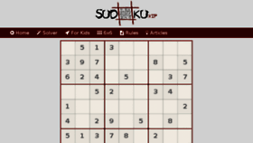 What Sudoku.vip website looked like in 2018 (5 years ago)