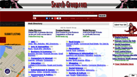 What Search-group.com website looked like in 2018 (5 years ago)