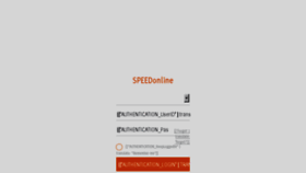 What Speedonline.autoonline.de website looked like in 2018 (5 years ago)