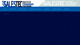 What Salestec.edu.pe website looked like in 2018 (5 years ago)