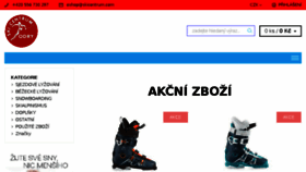 What Skicentrum.com website looked like in 2018 (5 years ago)