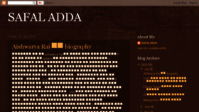 What Safaladda.com website looked like in 2018 (5 years ago)