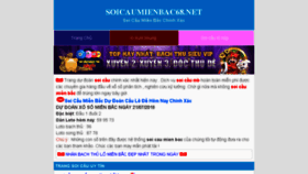 What Soicaumienbac68.net website looked like in 2018 (5 years ago)