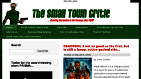 What Smalltowncritic.com website looked like in 2018 (5 years ago)