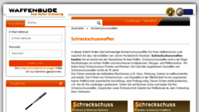 What Schreckschusswaffenbude.de website looked like in 2018 (5 years ago)