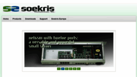 What Soekris.com website looked like in 2018 (5 years ago)