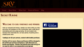 What Secretravine.com website looked like in 2018 (5 years ago)