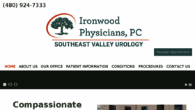 What Southeastvalleyurology.com website looked like in 2018 (5 years ago)