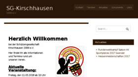 What Sg-kirschhausen.de website looked like in 2018 (5 years ago)
