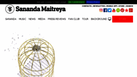 What Sanandamaitreya.com website looked like in 2018 (5 years ago)