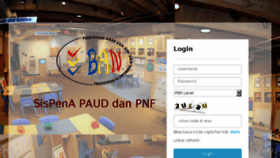 What Simulasi.banpaudpnf.or.id website looked like in 2018 (5 years ago)
