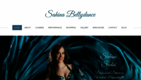 What Sahinabellydance.com website looked like in 2018 (5 years ago)