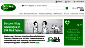 What Svpmeds.com website looked like in 2018 (5 years ago)