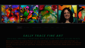 What Sallytrace.com website looked like in 2018 (5 years ago)