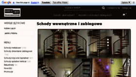 What Schody24.net.pl website looked like in 2018 (5 years ago)