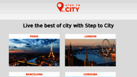 What Steptocity.com website looked like in 2018 (5 years ago)