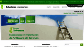 What Soluciones.trevenque.es website looked like in 2018 (5 years ago)
