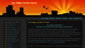What Sandiegocondomania.com website looked like in 2018 (5 years ago)
