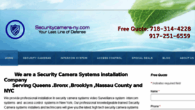 What Securitycamera-ny.com website looked like in 2018 (5 years ago)