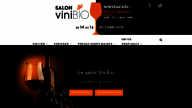 What Salon-vinibio.com website looked like in 2018 (5 years ago)