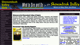 What Shenandoahvalleyweb.com website looked like in 2018 (5 years ago)