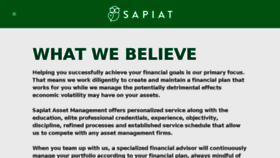 What Sapiatasset.com website looked like in 2018 (5 years ago)