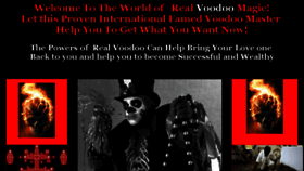 What Supervoodoospells.com website looked like in 2018 (6 years ago)