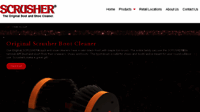 What Scrusher.com website looked like in 2018 (5 years ago)
