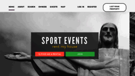 What Sporteventsrentmyhouse.com website looked like in 2018 (5 years ago)