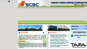What Scsc.vn website looked like in 2018 (5 years ago)