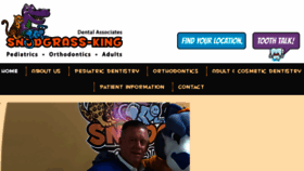 What Snodgrassking.com website looked like in 2018 (5 years ago)