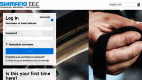 What Shimano-tec.com website looked like in 2018 (5 years ago)