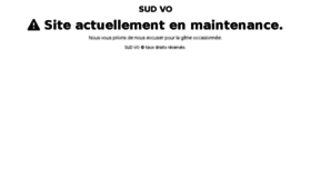 What Sudvo.autodepot.fr website looked like in 2018 (5 years ago)