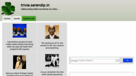 What Serendip.in website looked like in 2018 (5 years ago)